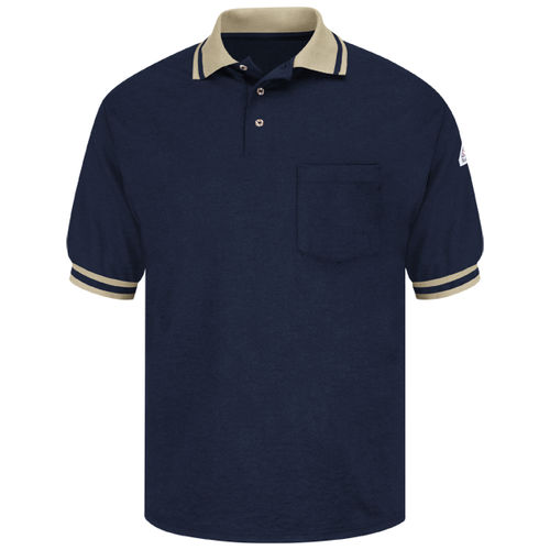Polo de trabajo - 6.2 oz, HRC1 | Nomex® IIIA - Bulwark - ignífugo / de aramida / para hombre