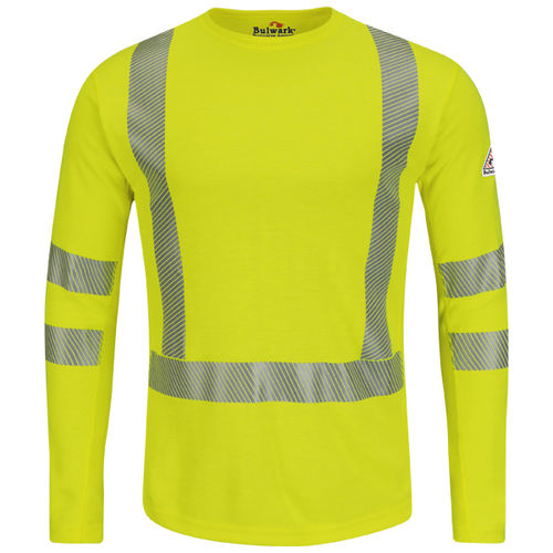 Camiseta de trabajo - 8.75 oz, HRC2 | Power Dry® - Bulwark - ignífuga / de alta visibilidad / de fibra acrílica