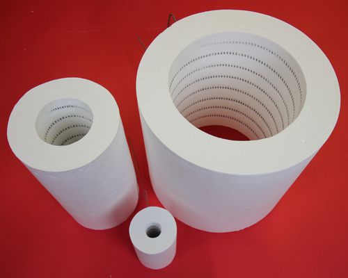 Elemento calefactor tubular - CX15 series - ZIRCAR  Ceramics - de fibra cerámica / a medida
