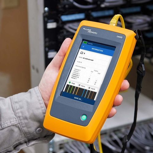 Comprobador de funcionamiento - LinkIQ™ - Fluke Networks - de red / de cableado / de mano