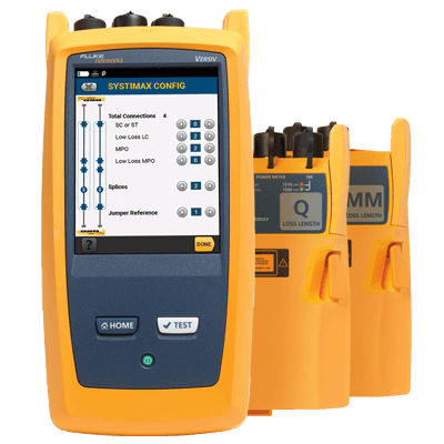 Comprobador de pérdida de potencia - CertiFiber® Pro - Fluke Networks - para cable / para la industria / de mano