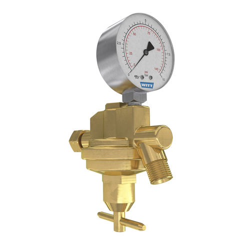 Regulador de presión para aire comprimido - WITT-Gasetechnik - de gas / para acetileno / para oxígeno