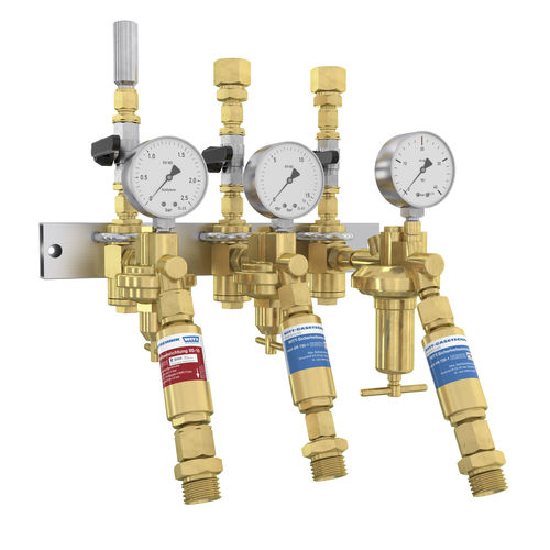 Manifold multivía - 503 - WITT-Gasetechnik - de latón / para gas / para calefacción