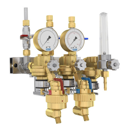 Manifold multivía - 603 series - WITT-Gasetechnik - de latón / para gas / de distribución