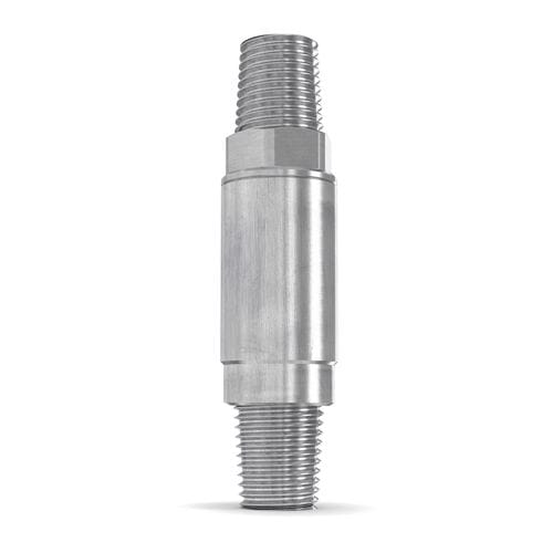 Válvula anti-retorno roscada - 800-ES - WITT-Gasetechnik - de acero inoxidable / compacta / de muelle