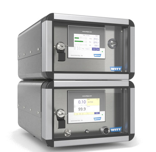 Mezclador de gas 2 canales - KM1000-2 FLOW - WITT-Gasetechnik - para la industria de las bebidas / para la industria agroalimentaria / para aplicaciones médicas