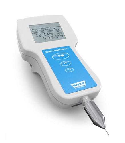 Analizador de oxígeno - OXYBABY® M+ - WITT-Gasetechnik - de dióxido de carbono / de alimentos / de laboratorio