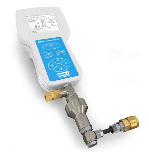 Analizador de gas - OXYBABY® 6.0 P - WITT-Gasetechnik - de vigilancia / de concentración / de mano