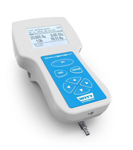 Analizador CO2/02 - OXYBABY® Med - WITT-Gasetechnik - de vigilancia / de concentración / portátil