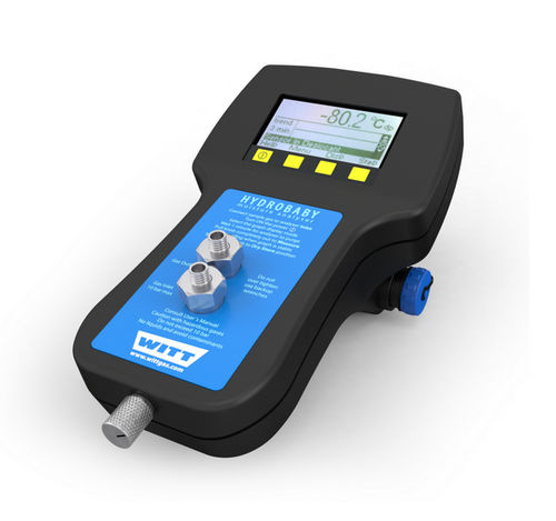 Dispositivo de medición de punto de rocío portátil de mano - HYDROBABY - WITT-Gasetechnik - compacto / de precisión / de alta precisión