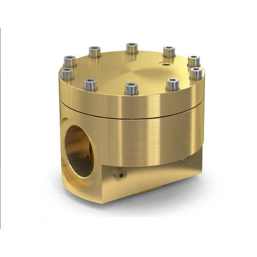 Regulador de contrapresión para gas - BPR 2 - WITT-Gasetechnik - con cúpula / monoetapa / de latón