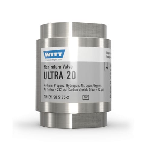 Válvula anti-retorno para gas - ULTRA 20 - WITT-Gasetechnik - DIN / NPT / G