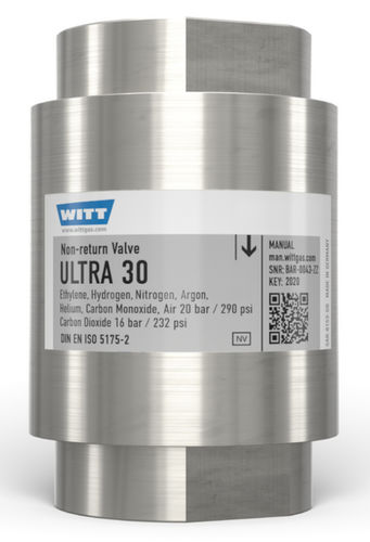 Válvula anti-retorno para gas - ULTRA 30 - WITT-Gasetechnik - DIN / NPT / de protección