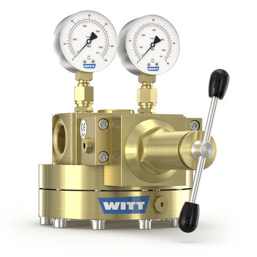 Regulador de presión para gas - 747LE/S - WITT-Gasetechnik - con cúpula / monoetapa / analógico
