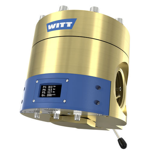 Regulador de presión para gas - 757 LE/S Smart - WITT-Gasetechnik - con cúpula / monoetapa / 4-20 mA