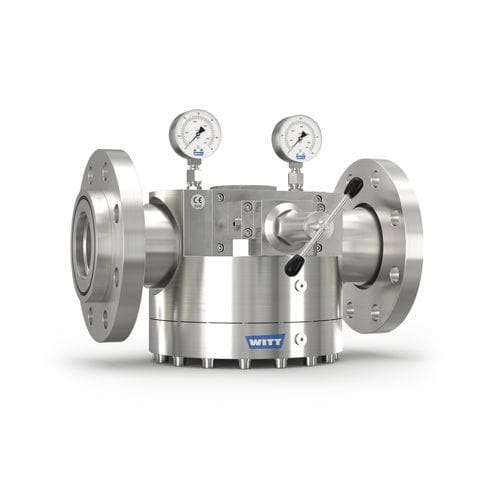 Regulador de presión de gas - 767LE/S-ES - WITT-Gasetechnik - con cúpula / monoetapa / de acero inoxidable
