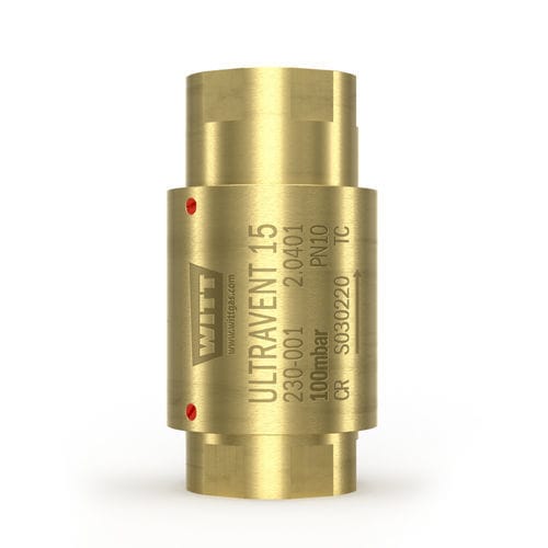 Válvula de seguridad de gas - ULTRAVENT 15 - WITT-Gasetechnik - G / NPT / DIN