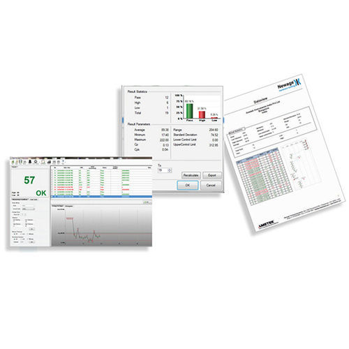 Software de adquisición de datos - DataView®  - Ametek Newage Testing Instruments - de análisis estadístico / de gestión de datos