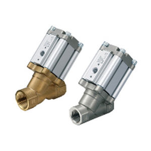 Válvula de tapón - VXB series - SMC PNEUMATIC - con control neumático / de control / para agua