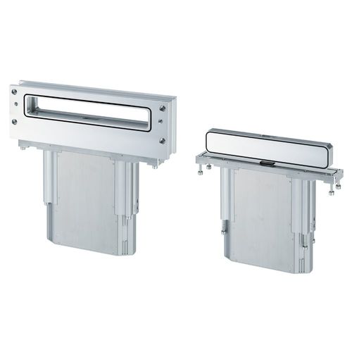 Válvula de compuerta - XGTP series - SMC PNEUMATIC - manual / para gas neutro / para obleas