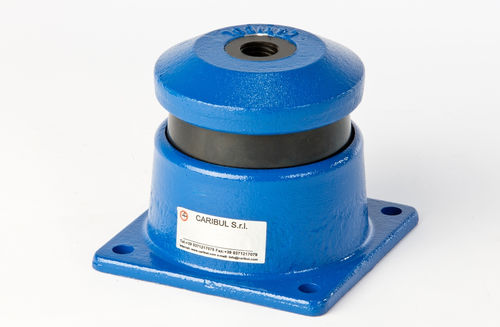 Soporte antivibratorio cónico - AMG - CARIBUL - de caucho / de elastómero / de acero