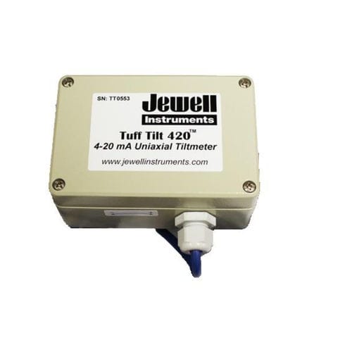 Clinómetro 2 ejes - Tuff Tilt 420 - Jewell Instruments - 4-20 mA / electrolítico / de alta precisión