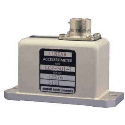 Acelerómetro 1 eje - LCF-501-R - Jewell Instruments - reforzado / industrial / para aplicaciones ferroviarias