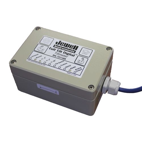 Clinómetro 1 eje - D801 Tuff Tilt - Jewell Instruments - digital / electrolítico / de plataforma