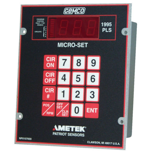 Interruptor de final de carrera ancho - 1995L - AMETEK Factory Automation - programable / mecánico / de control