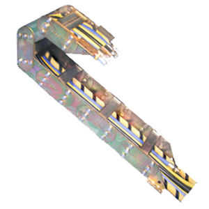 Cadena portacables abierta - Catrac - AMETEK Factory Automation - de acero inoxidable / de aluminio