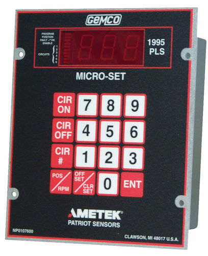 Interruptor de final de carrera rotativo - 1995B - AMETEK Factory Automation - ancho / programable / mecánico