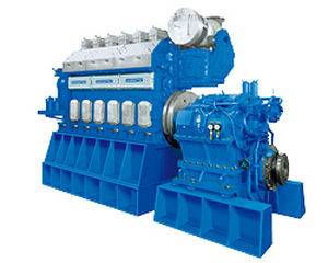 Motor diésel - 6DKM-26e - Daihatsu Diesel - de 6 cilindros / turbo / marino