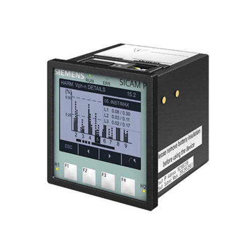 Dispositivo de medición de potencia digital - SICAM P850 - SIEMENS Energy automation and smart grid - empotrable / monofásico / trifásico