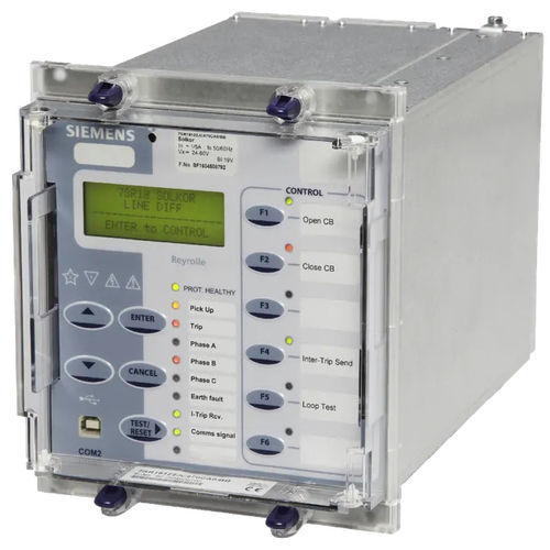 Relé de protección diferencial - Reyrolle 7SR18 - SIEMENS Energy automation and smart grid - de fuga a tierra / trifásico / para línea eléctrica aérea