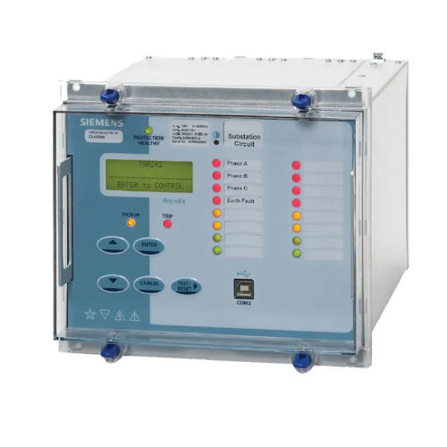 Relé de protección de fuga a tierra - Reyrolle 7SR242 - SIEMENS Energy automation and smart grid - de sobretensión / de subtensión / de sobrecarga