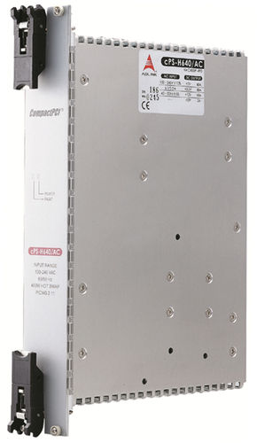 Alimentación eléctrica en bastidor - cPS-H640/AC  - ADLINK TECHNOLOGY - AC/AC / compact PCI / redundante