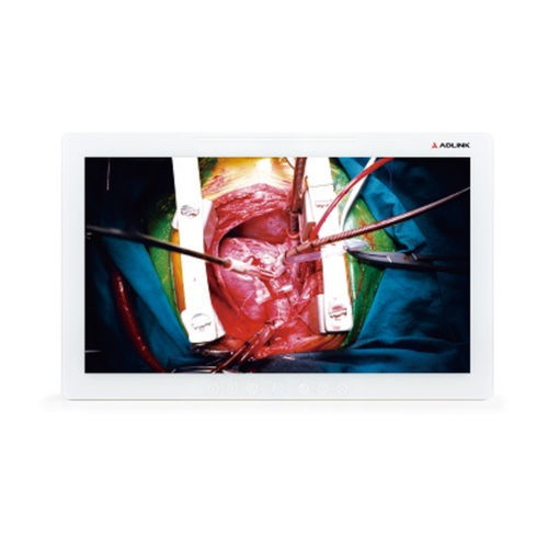Monitor con tecnología capacitiva proyectada - ASM32U - ADLINK TECHNOLOGY - con pantalla táctil multipuntos / para el sector médico / 31,5"