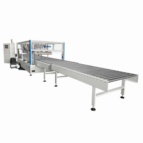 Precintadora de cartón de solapa simple - pack c - SCM - cola hot-melt / automática