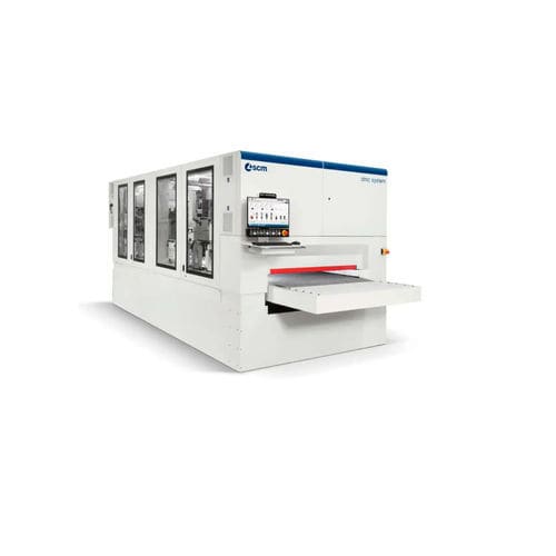 Lijadora de disco - dmc system t - SCM - cepilladora / de banda ancha / estacionaria