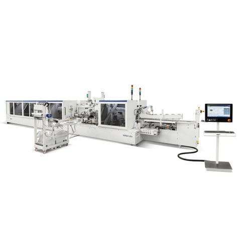Máquina de colocación de tapacantos automática - stefani sbx - SCM - para madera / para paneles