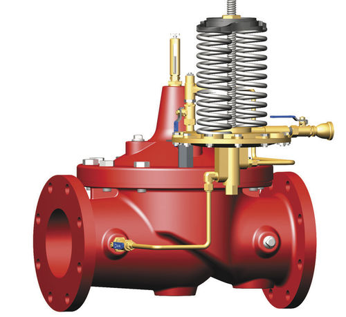 Válvula de control de caudal - 210-01/610-01 - CLA-VAL Automatic Control Valves - para agua