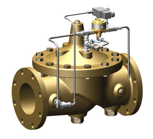 Electroválvula de control asistido - 134-60 - CLA-VAL Automatic Control Valves - de 3 vías / aire / agua