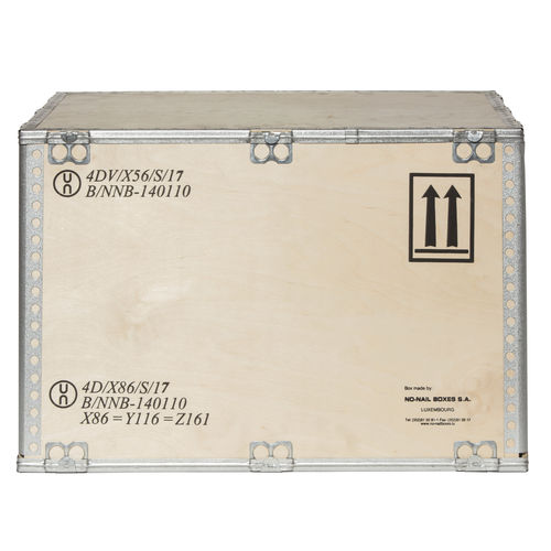 Cajón de transporte - ISIBOX 66 DG Series - NO-NAIL BOXES - de contrachapado / para almacenamiento / para uso industrial