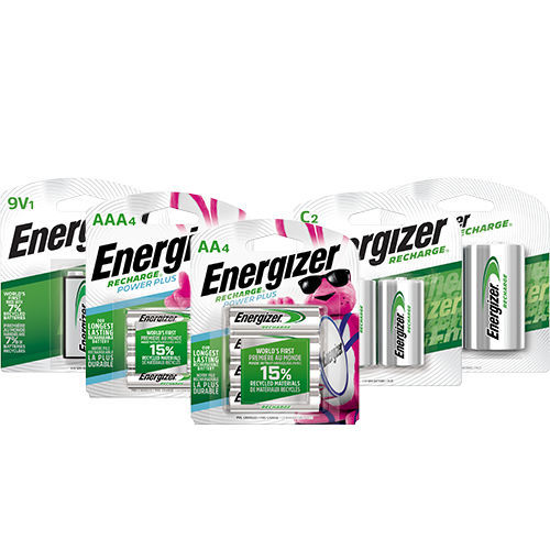 Batería Ni-MH - Recharge® - Energizer Holdings Inc. - tipo AA / tipo AAA / 9 V