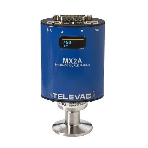 Manómetro de vacío con Pirani - Televac® MX2A  - The Fredericks Company - de termopar / de convección / active