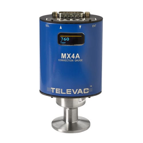 Manómetro de vacío con Pirani - Televac® MX4A - The Fredericks Company - de convección / active / digital