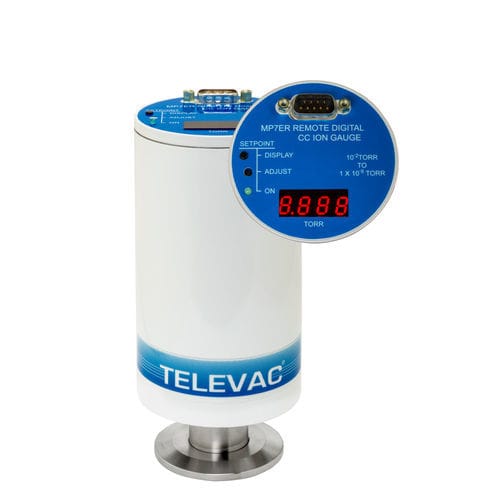 Manómetro de vacío de cátodo frío -  Televac® MP7ER - The Fredericks Company - digital