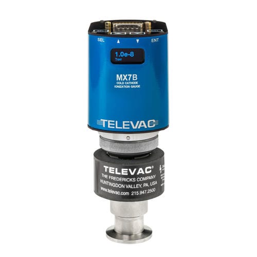 Manómetro de vacío de cátodo frío - Televac® MX7B - The Fredericks Company - de ionización / digital / analógico