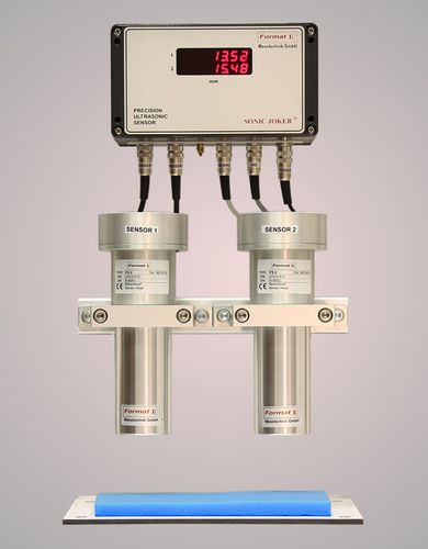 Sensor de distancia cilíndrico - Sonic Joker®   - Format Messtechnik GmbH - por ultrasonidos / 4-20 mA / con salidas de tensión