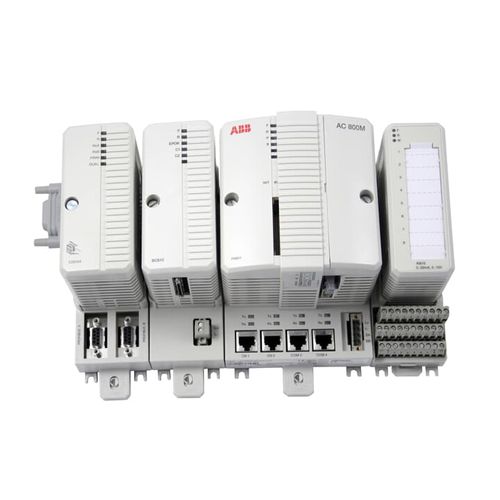 Controlador programable de automatización compacto - AC 800M - ABB Control Systems - en riel DIN / con E/S integradas / por red Ethernet
